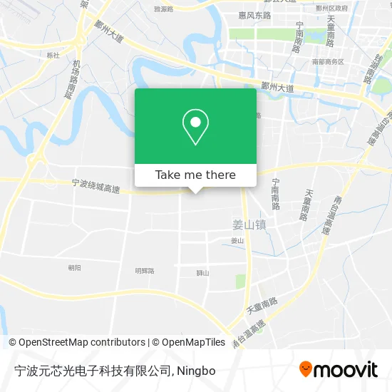 宁波元芯光电子科技有限公司 map