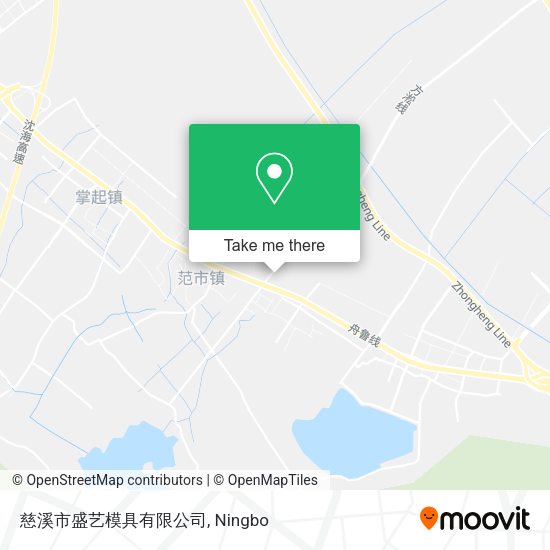 慈溪市盛艺模具有限公司 map