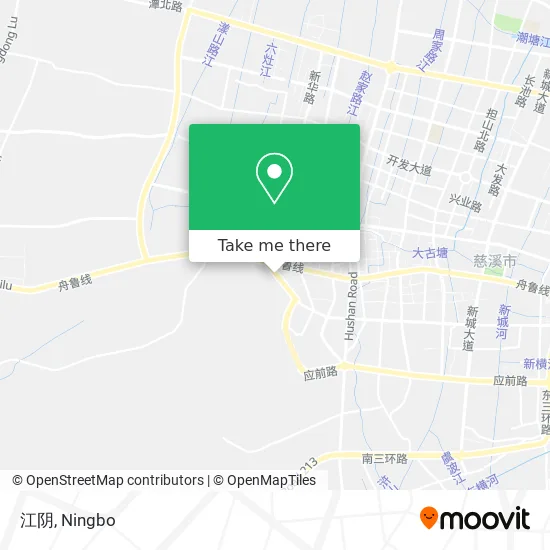 江阴 map