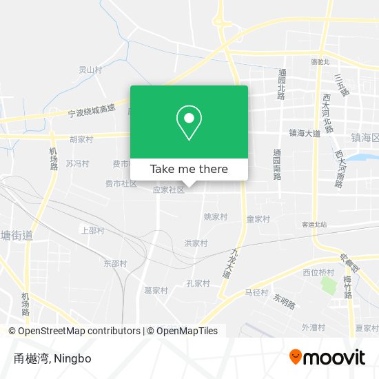 甬樾湾 map