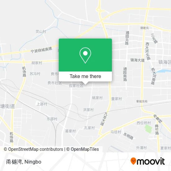 甬樾湾 map