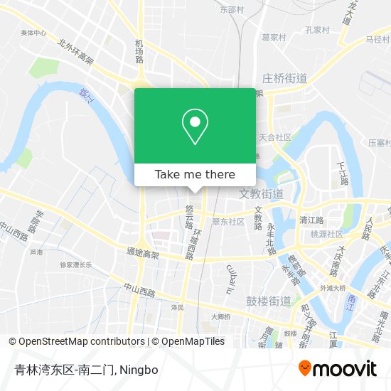 青林湾东区-南二门 map