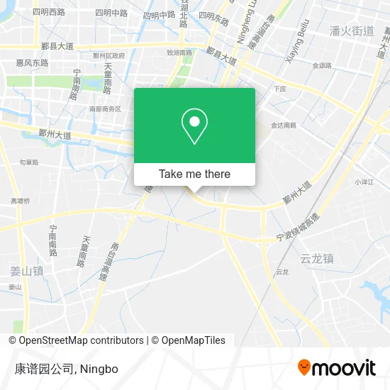 康谱园公司 map