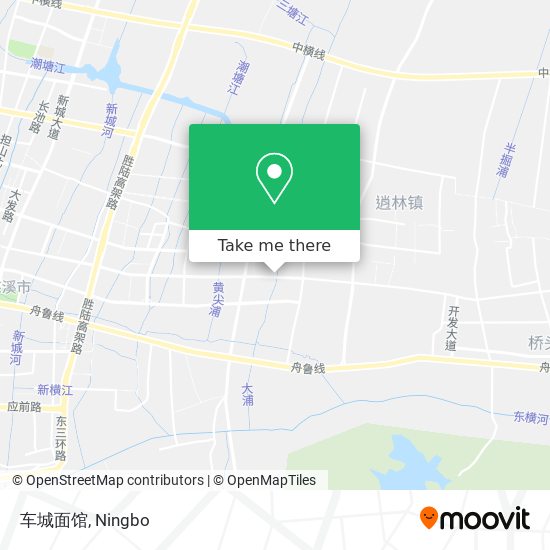 车城面馆 map