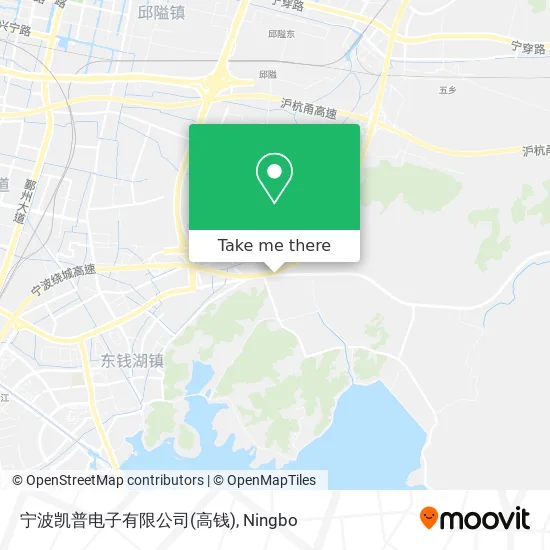 宁波凯普电子有限公司(高钱) map