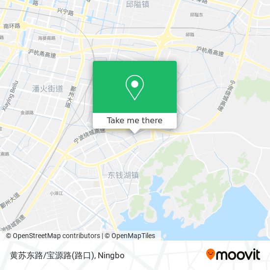 黄苏东路/宝源路(路口) map