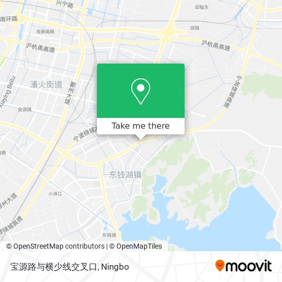宝源路与横少线交叉口 map