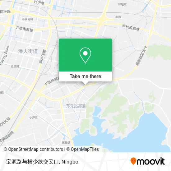 宝源路与横少线交叉口 map