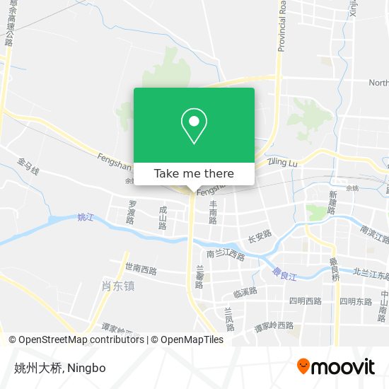 姚州大桥 map