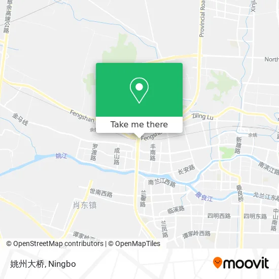 姚州大桥 map