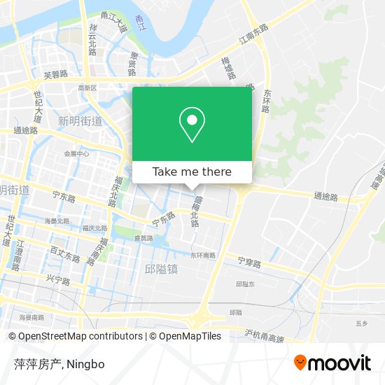 萍萍房产 map