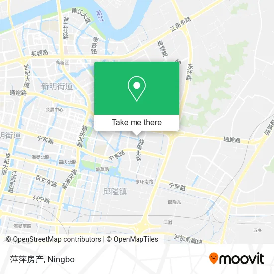 萍萍房产 map