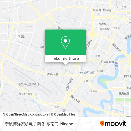 宁波博洋家纺电子商务-东南门 map