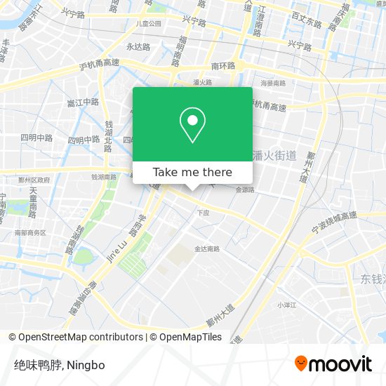 绝味鸭脖 map