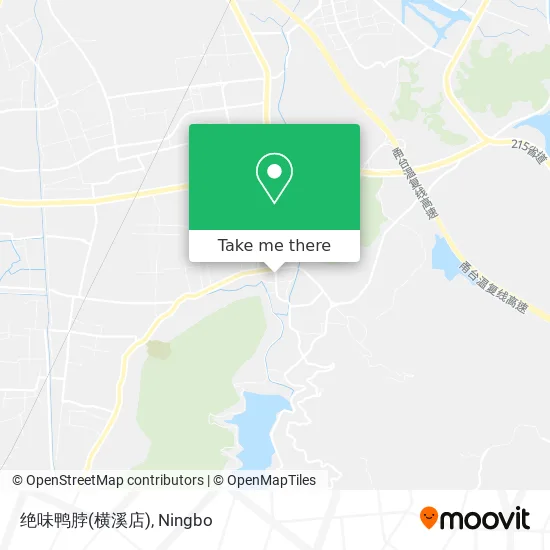 绝味鸭脖(横溪店) map