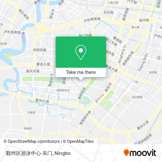鄞州区游泳中心-东门 map