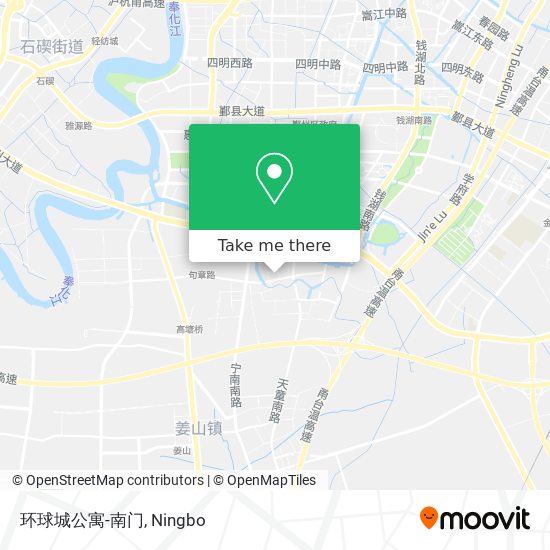 环球城公寓-南门 map