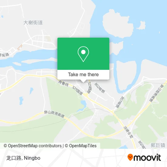 龙口路 map
