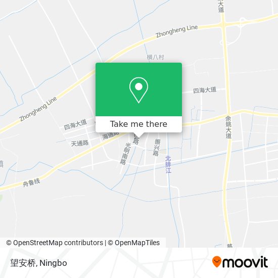 望安桥 map