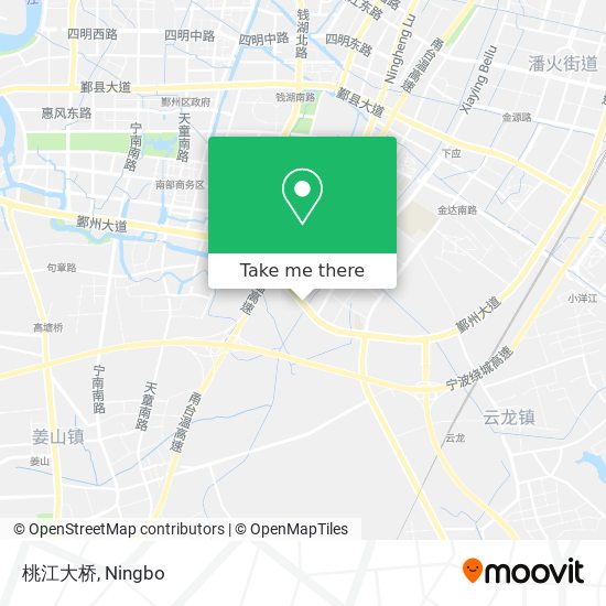 桃江大桥 map