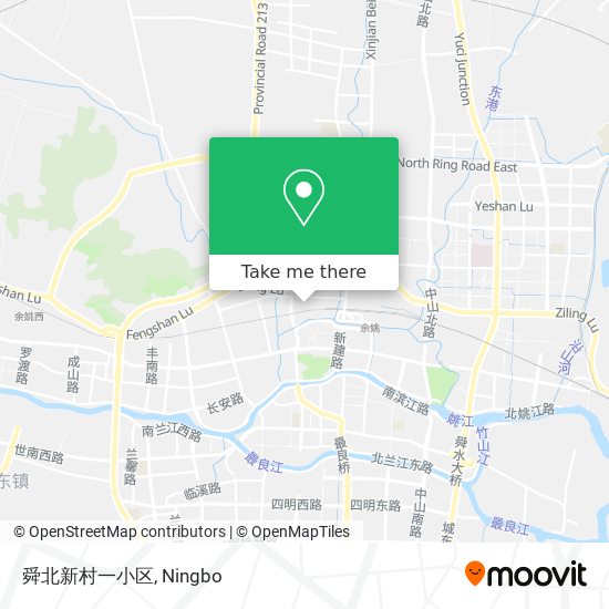 舜北新村一小区 map