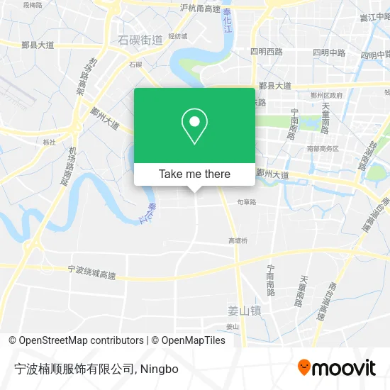 宁波楠顺服饰有限公司 map