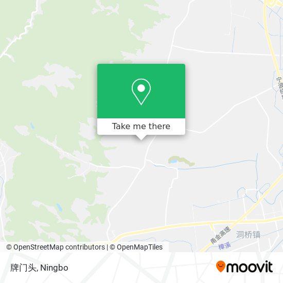 牌门头 map
