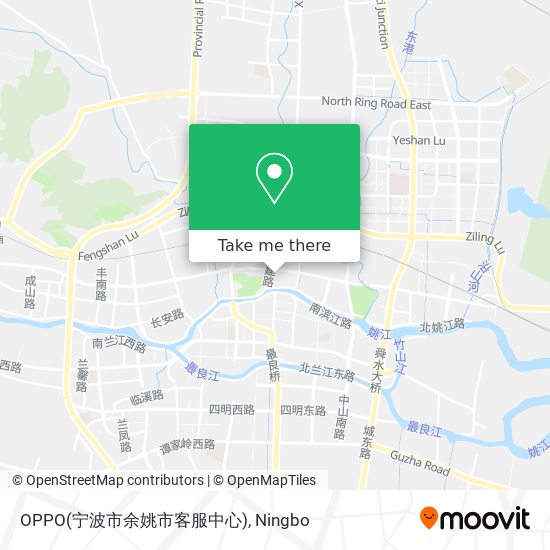 OPPO(宁波市余姚市客服中心) map