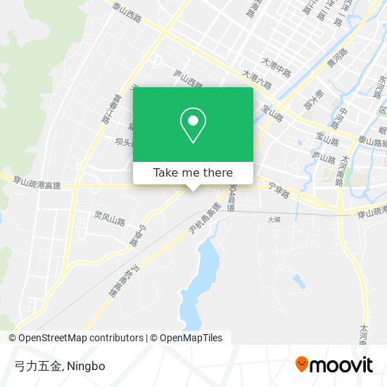 弓力五金 map