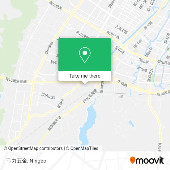 弓力五金 map