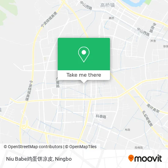 Niu Babe鸡蛋饼凉皮 map