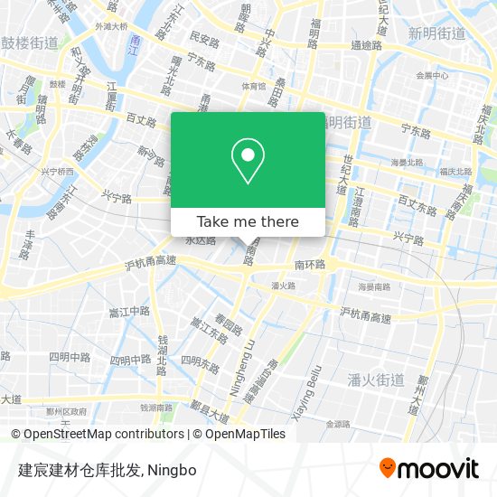 建宸建材仓库批发 map