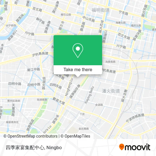 四季家宴集配中心 map