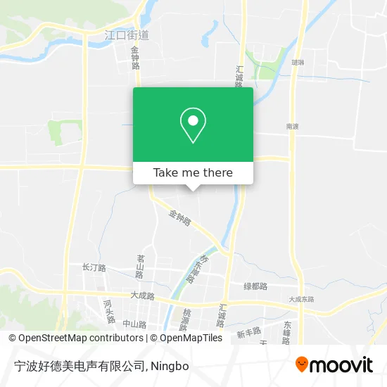 宁波好德美电声有限公司 map