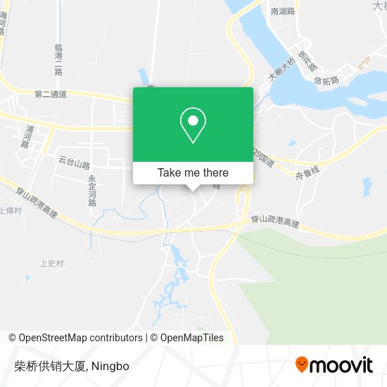 柴桥供销大厦 map