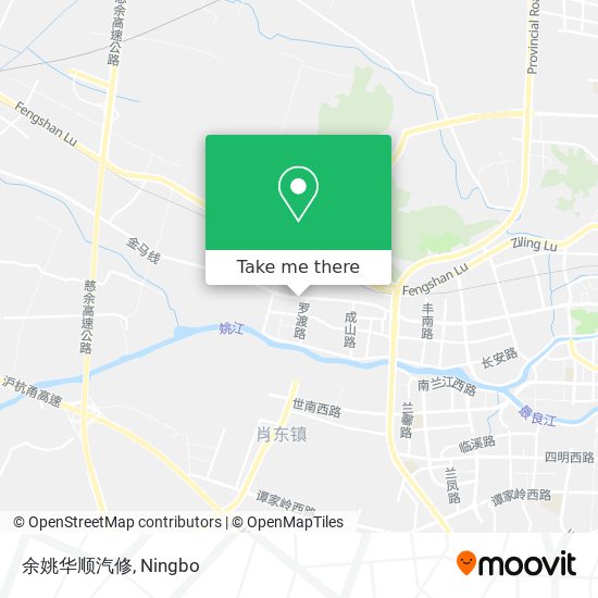 余姚华顺汽修 map