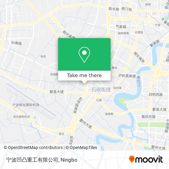 宁波凹凸重工有限公司 map