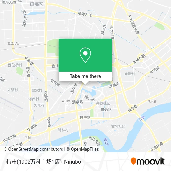 特步(1902万科广场1店) map