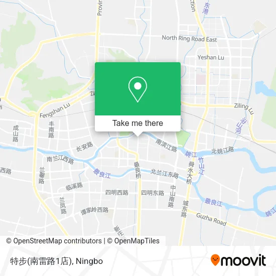 特步(南雷路1店) map