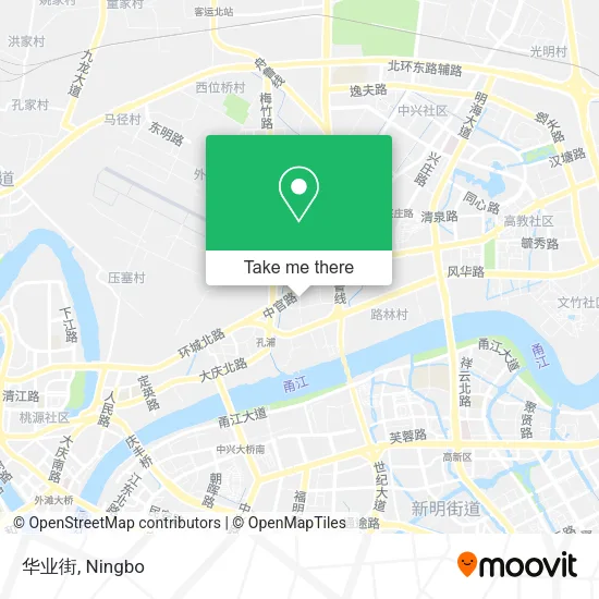 华业街 map