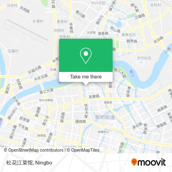松花江菜馆 map