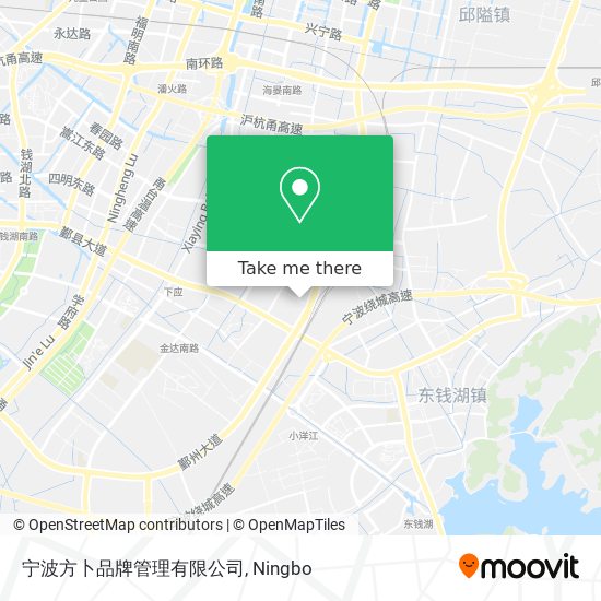 宁波方卜品牌管理有限公司 map