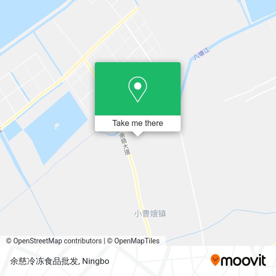 余慈冷冻食品批发 map