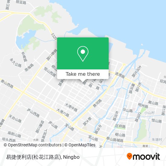 易捷便利店(松花江路店) map