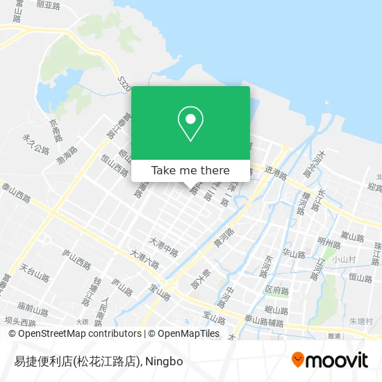 易捷便利店(松花江路店) map