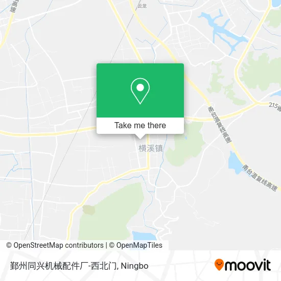 鄞州同兴机械配件厂-西北门 map