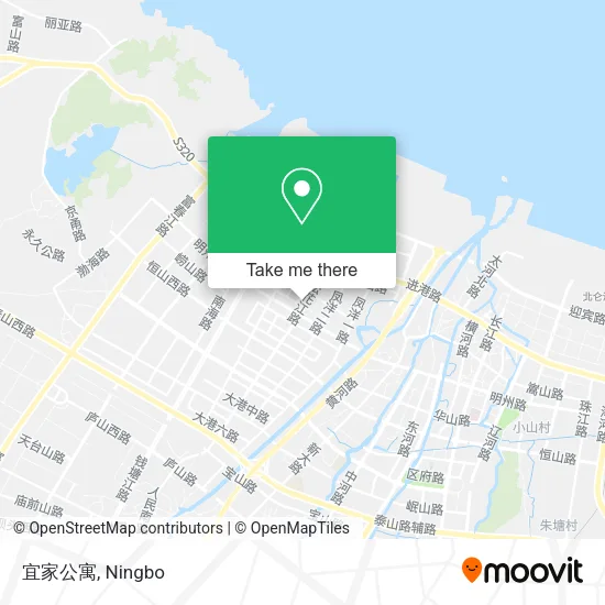 宜家公寓 map