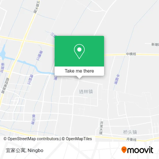 宜家公寓 map