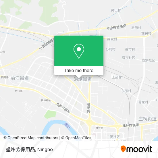 盛峰劳保用品 map