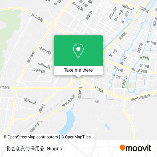 北仑众友劳保用品 map